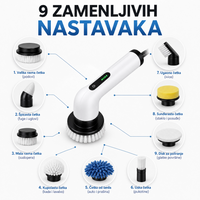 Vantore SpinPro 9 u 1 Rotaciona Četka